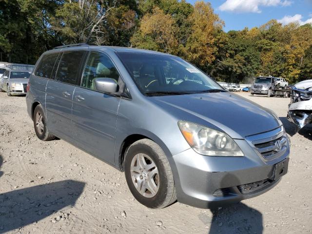 5FNRL38647B061534 - 2007 HONDA ODYSSEY EX SILVER photo 1