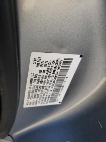 5FNRL38647B061534 - 2007 HONDA ODYSSEY EX SILVER photo 10