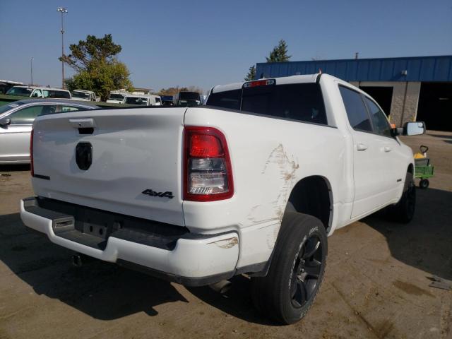 1C6RRFFG6LN220570 - 2020 RAM 1500 BIG H WHITE photo 4