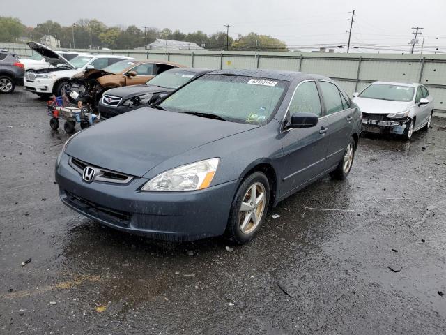 1HGCM56495A148515 - 2005 HONDA ACCORD LX BLUE photo 2