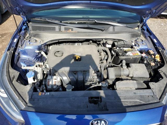 3KPF24AD4LE184433 - 2020 KIA FORTE FE BLUE photo 7