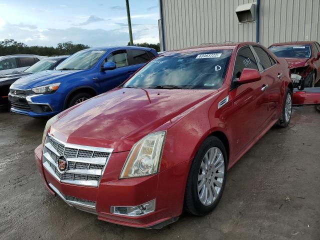 1G6DJ5EG7A0139225 - 2010 CADILLAC CTS PERFOR Kırmızı fotoğraf 2