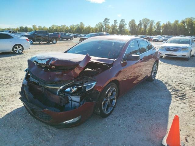 1G1ZG5STXKF227521 - 2019 CHEVROLET MALIBU RS RED photo 2