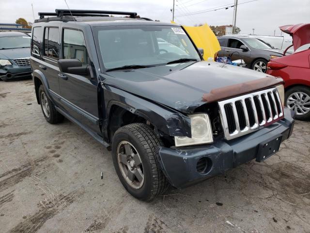 1J8HG48P47C563013 - 2007 JEEP COMMANDER 蓝色 照片 1