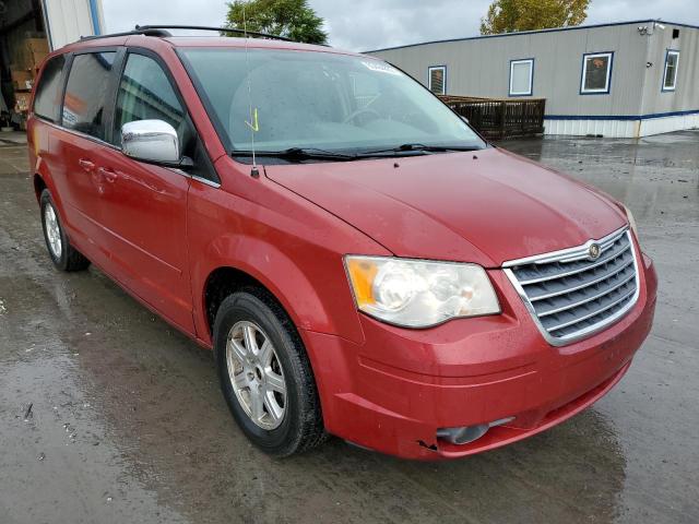 2A8HR54P58R123090 - 2008 CHRYSLER TOWN & COU RED photo 1