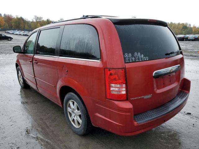 2A8HR54P58R123090 - 2008 CHRYSLER TOWN & COU RED photo 3