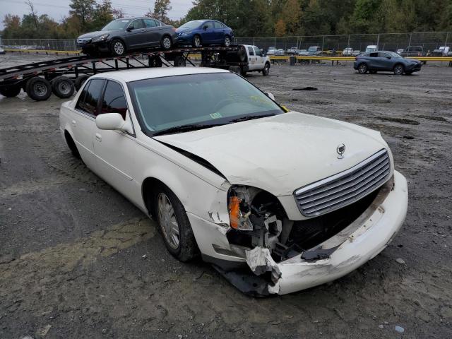 1G6KD54Y65U130474 - 2005 CADILLAC DEVILLE WHITE photo 1