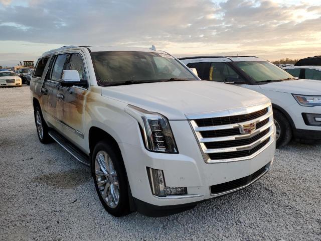 1GYS4JKJ4JR247571 - 2018 CADILLAC ESCALADE E WHITE photo 1