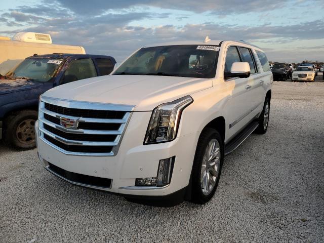 1GYS4JKJ4JR247571 - 2018 CADILLAC ESCALADE E WHITE photo 2