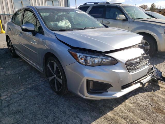 4S3GKAK67H1623590 - 2017 SUBARU IMPREZA SP SILVER photo 1