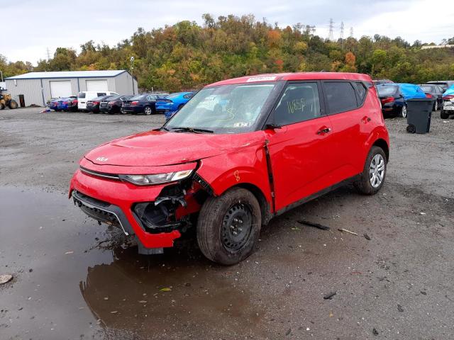 KNDJ23AU0N7170696 - 2022 KIA SOUL LX RED photo 2