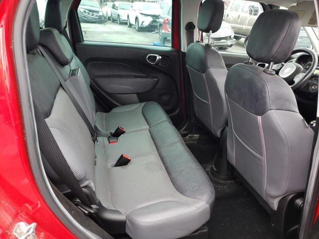 ZFBCFACH6EZ004238 - 2014 FIAT 500L LOUNG RED photo 6