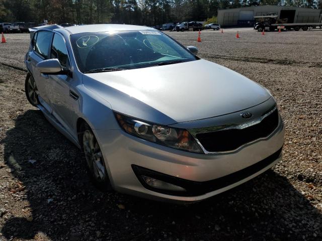 5XXGN4A77DG250956 - 2013 KIA OPTIMA EX SILVER photo 1