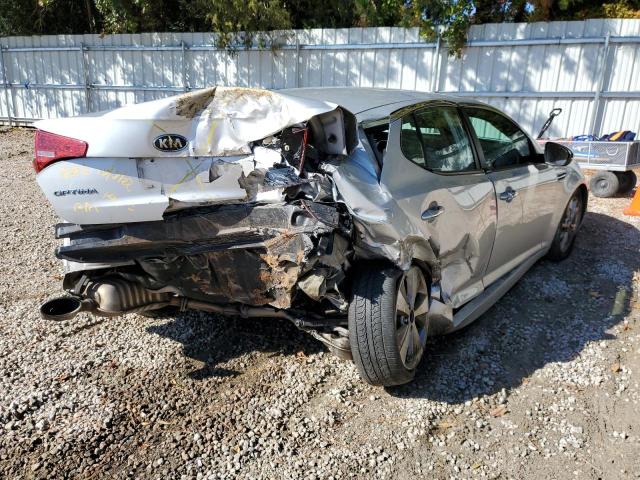 5XXGN4A77DG250956 - 2013 KIA OPTIMA EX SILVER photo 4