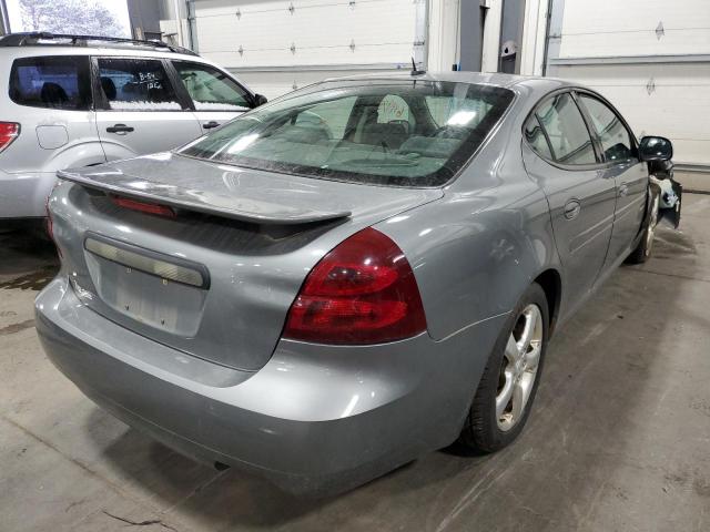 2G2WC55C371189375 - 2007 PONTIAC GRAND PRIX ნაცრისფერი ფოტო 4