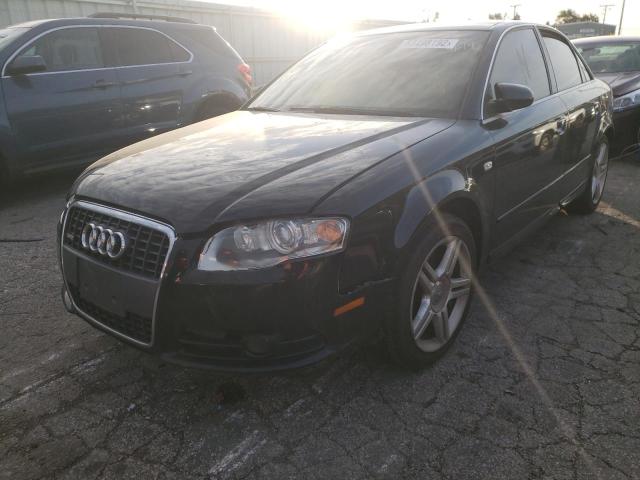 WAUDF78E68A115567 - 2008 AUDI A4 2.0T QU BLACK photo 2