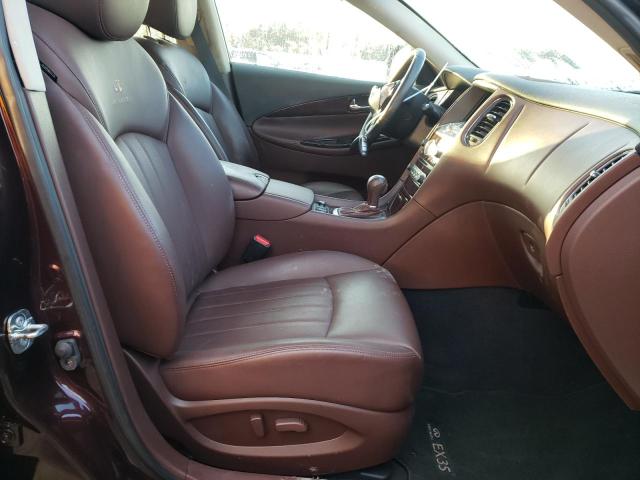 JN1AJ0HR2BM854801 - 2011 INFINITI EX35 BASE BURGUNDY photo 5