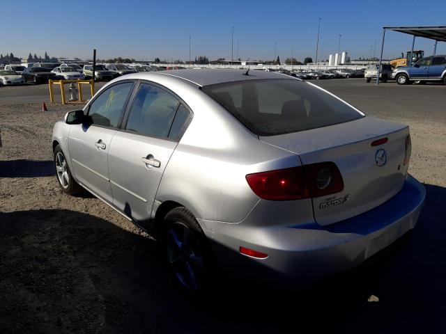 JM1BK12F041165959 - 2004 MAZDA 3 I SILVER photo 3