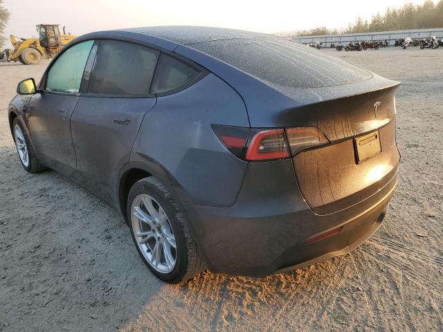 5YJYGDEE7MF080916 - 2021 TESLA MODEL Y GRAY photo 3