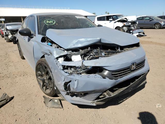 2HGFE2F57NH576716 - 2022 HONDA CIVIC SPOR GRAY photo 9