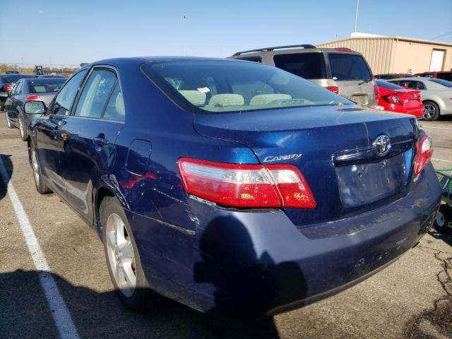 4T1BE46K07U086533 - 2007 TOYOTA CAMRY CE BLUE photo 3