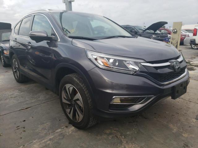 5J6RM4H97GL109712 - 2016 HONDA CR-V TOURI GRAY photo 1