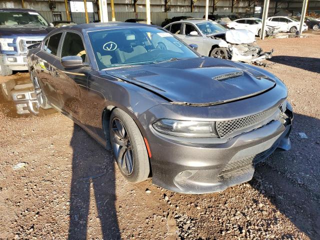 2C3CDXHGXKH592280 - 2019 DODGE CHARGER GT GRAY photo 1