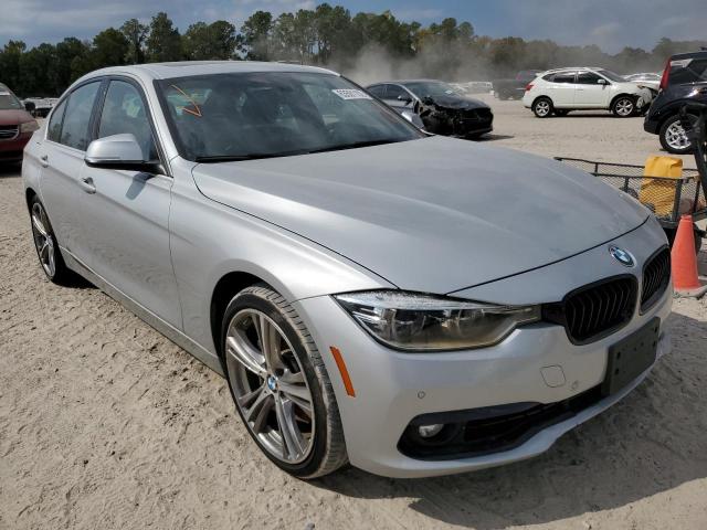 WBA8B3C35HK777596 - 2017 BMW 340 I SILVER photo 1