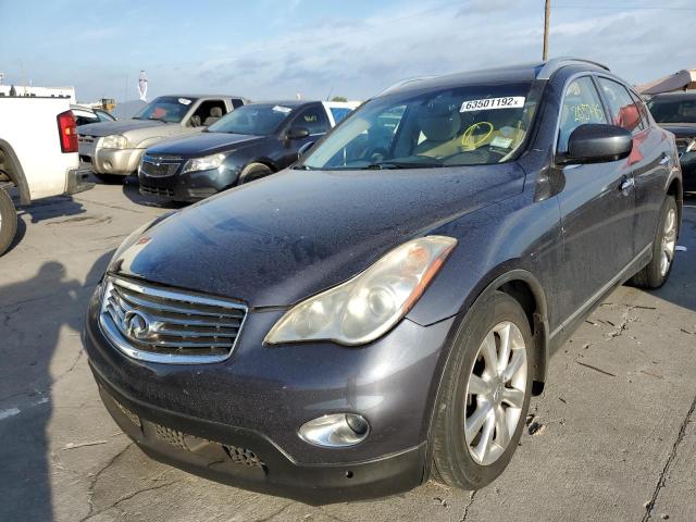 JNKAJ09F38M357605 - 2008 INFINITI EX35 GRAY photo 2