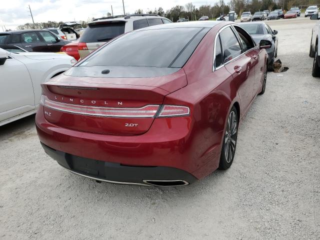 3LN6L5E96KR605290 - 2019 LINCOLN MKZ RESERV RED photo 4