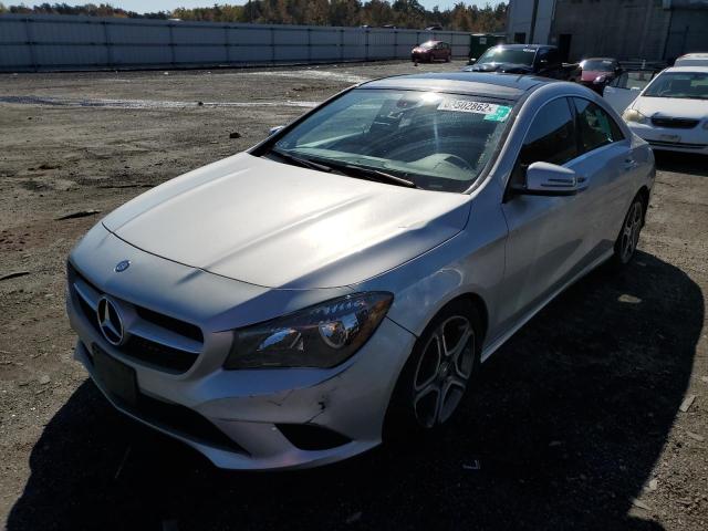 WDDSJ4GB6EN102830 - 2014 MERCEDES-BENZ CLA 250 4M GRAY photo 2