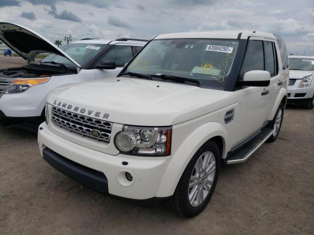 SALAK2D46AA518397 - 2010 LAND ROVER LR4 HSE LU WHITE photo 2