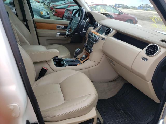 SALAK2D46AA518397 - 2010 LAND ROVER LR4 HSE LU WHITE photo 5