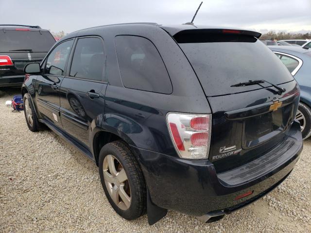 2CNDL037586294284 - 2008 CHEVROLET EQUINOX SP BLACK photo 3