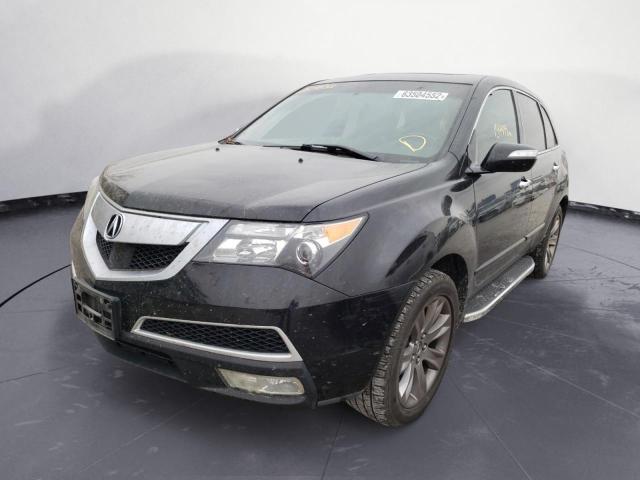 2HNYD2H84DH503104 - 2013 ACURA MDX ADVANC BLACK photo 2