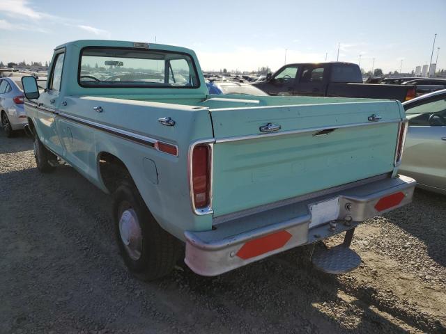 F35SR004642 - 1977 FORD PICKUP GREEN photo 3