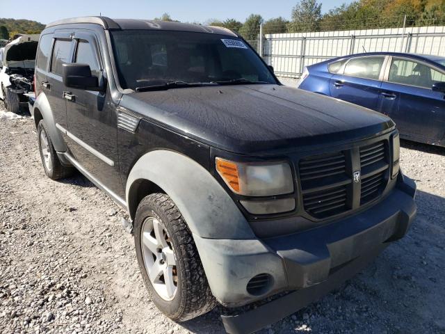 1D8GU28K68W117628 - 2008 DODGE NITRO SXT BLACK photo 1