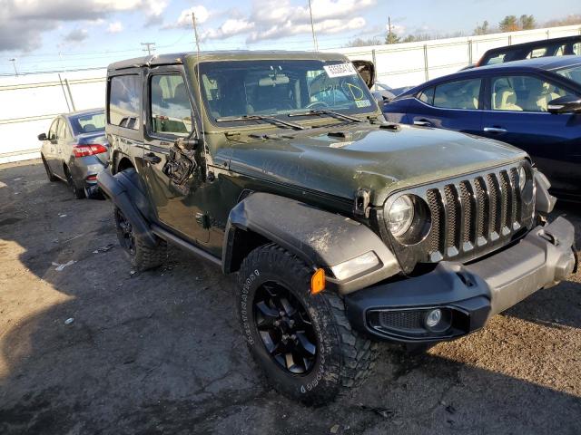 1C4GJXAN6MW659380 - 2021 JEEP WRANGLER S GREEN photo 9