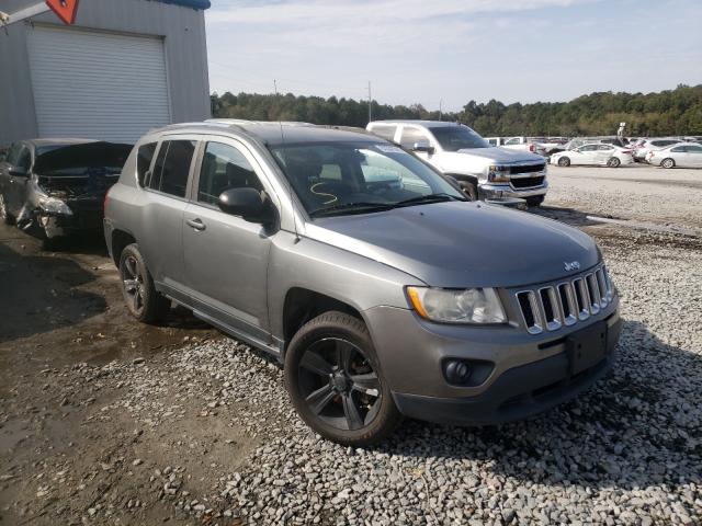 1C4NJCBB1CD725283 - 2012 JEEP COMPASS SP GRAY photo 1