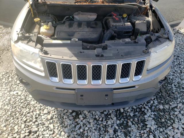 1C4NJCBB1CD725283 - 2012 JEEP COMPASS SP GRAY photo 7