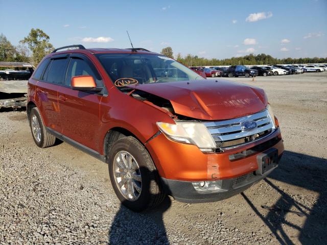 2FMDK38CX7BA91519 - 2007 FORD EDGE SEL ORANGE photo 1