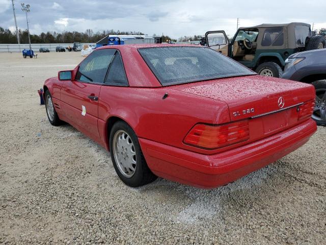 WDBFA63F3TF140148 - 1996 MERCEDES-BENZ SL 320 RED photo 3