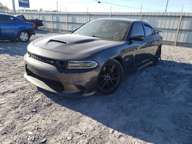 2C3CDXGJ2KH753928 - 2019 DODGE CHARGER SC GRAY photo 2