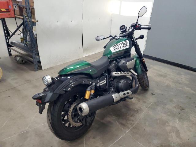 JYAVN06E9FA000250 - 2015 YAMAHA XVS950 CR GREEN photo 4