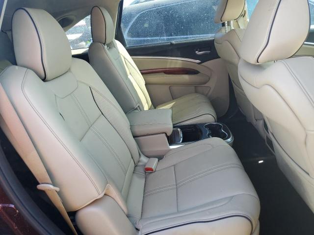 5FRYD4H85HB040188 - 2017 ACURA MDX ADVANC BURGUNDY photo 6