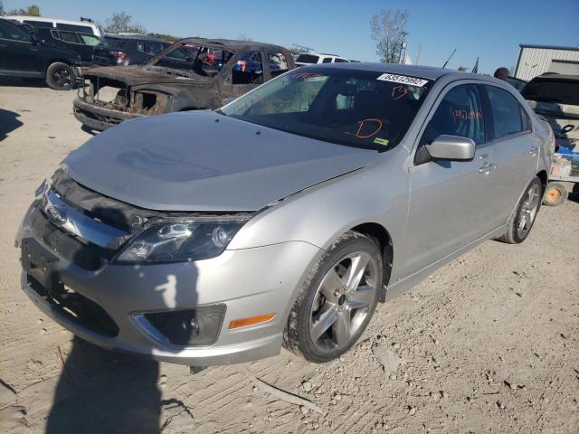 3FAHP0KC4AR219928 - 2010 FORD FUSION SPO SILVER photo 2