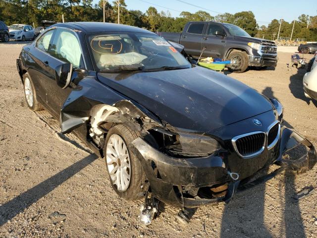 WBA1F5C5XEVV98922 - 2014 BMW 228 I Черный фото 1