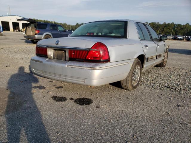 2MEFM74W4YX606564 - 2000 MERCURY GRAND MARQ SILVER photo 4