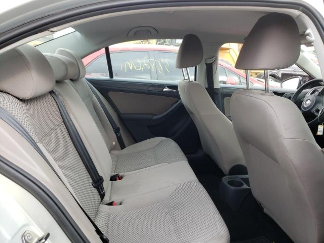 3VW2K7AJXBM334066 - 2011 VOLKSWAGEN JETTA BASE 银色 照片 6