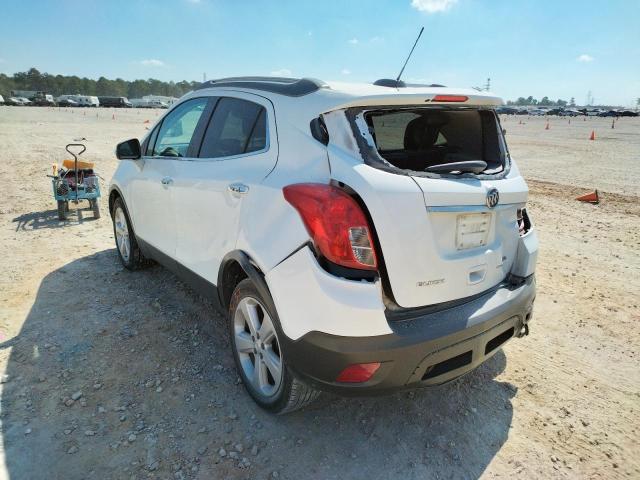 KL4CJBSB3GB527866 - 2016 BUICK ENCORE CON WHITE photo 3